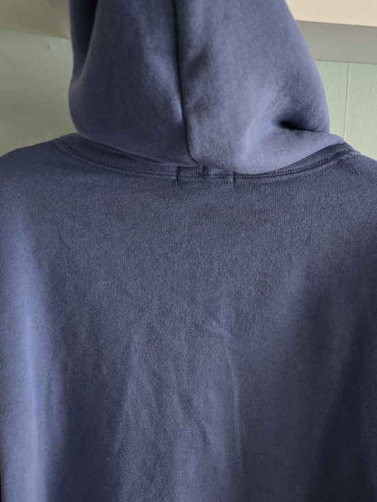 Polo by Ralph Lauren Blue Logo Hoodie Medium Unisex Pullover NWT Front Pocket - Picture 9 of 16